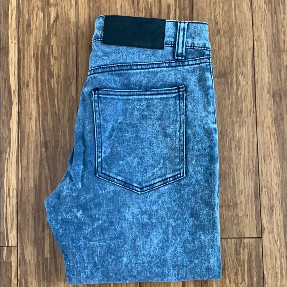 Cheap Monday Tie Dyed Skinny Jeans